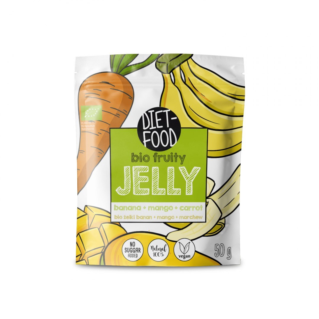 Bio Fruit Jelly - Banana & Mango & Carrot-0