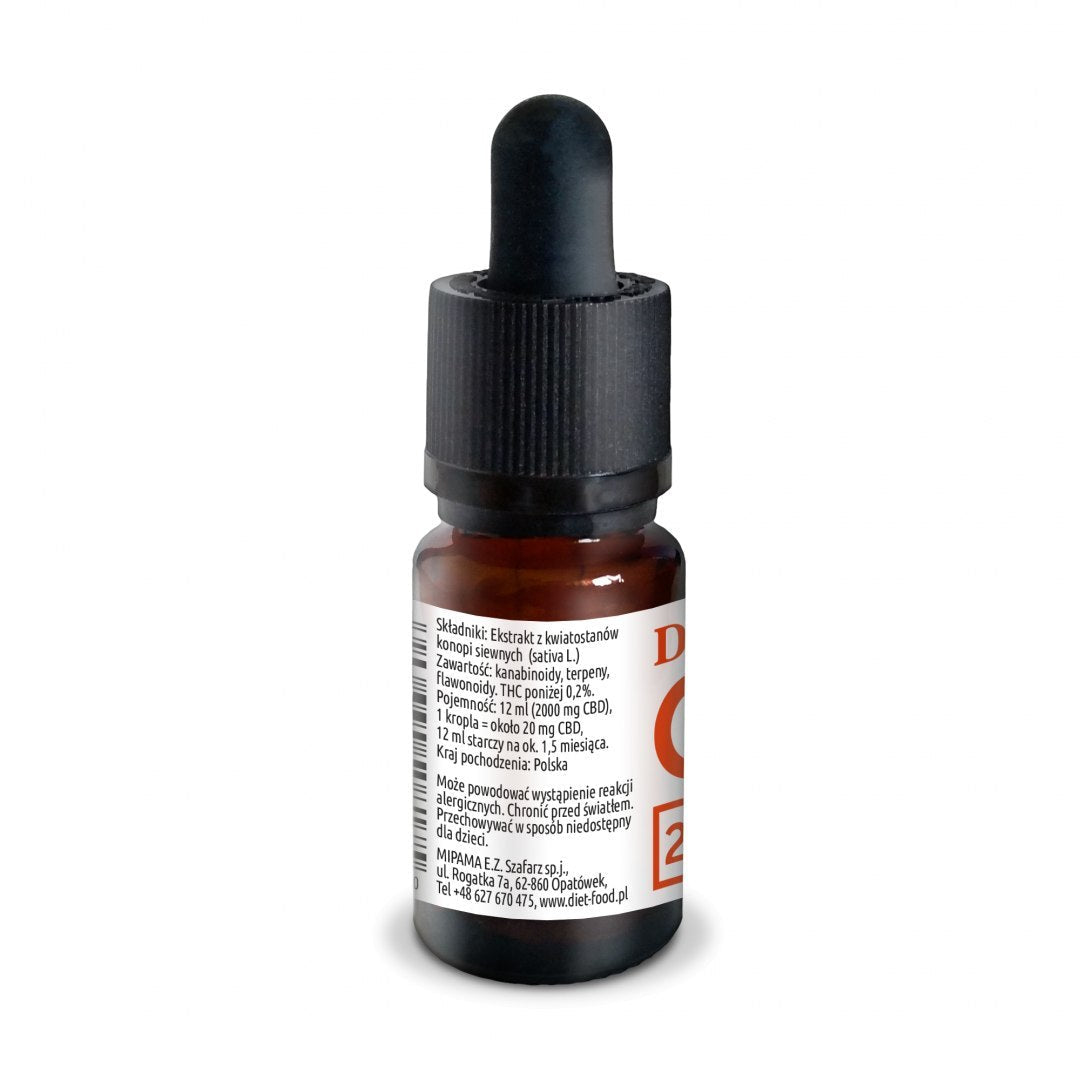 CBD Oil 20% - Hemp Flower Extract 12 ml-2